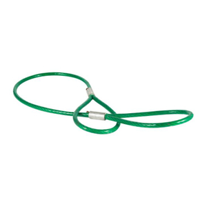 Élingue de câble métallique enduit de PVC